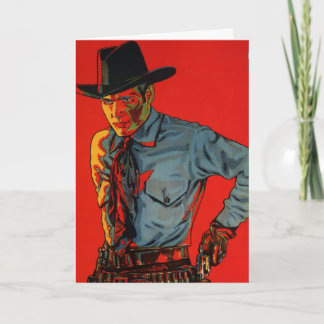 Geburtstag Cowboy! Karte
