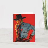 Geburtstag Cowboy! Karte (Vorderseite)