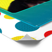 Geburtstag Cupcake - Beagle Poster (Ecke)