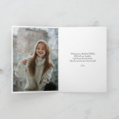 Geburtstag Custom Foto Collage Karte (Innenseite)