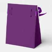 Geburtstag dank Einfache moderne Lila Gefälligkeit Geschenkschachtel (Rückseite)