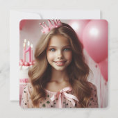 Geburtstag Danke, dass ihr eine Tochter habt Dankeskarte (Rückseite)