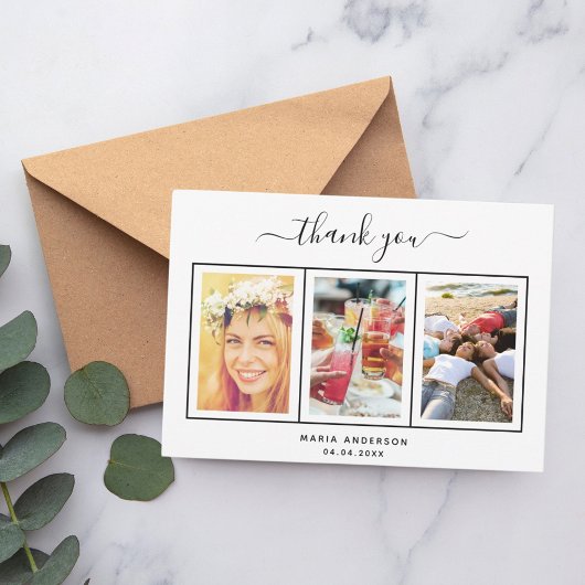 Geburtstag danke Ihnen, dass Sie ein Foto-Skript e