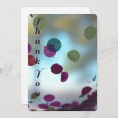 Geburtstag danken Ihnen zu kardieren Dankeskarte (Vorne/Hinten)