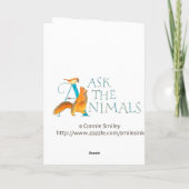 Geburtstag/das Leben ist wunderbar Karte (Rückseite)