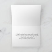 Geburtstag Denken Sie an Ihr Pferdehund Niedlich Karte (Innenseite)