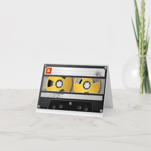 Geburtstag der 80er Jahre Inspiriert Karte (Vorderseite)