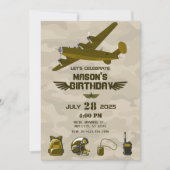 Geburtstag der Armee Einladung (Vorderseite)