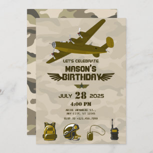 Geburtstag der Armee Einladung
