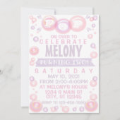 Geburtstag der Blase Einladung (Vorderseite)