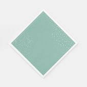 Geburtstag der Einhorn Serviette (Ecke)