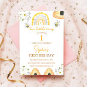 Geburtstag der ersten Bienentag-Hummelmädchen Einladung