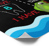 Geburtstag der Fischerei Poster (Ecke)