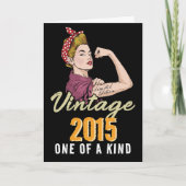 Geburtstag der Frau im benutzerdefinierten Jahr Ge Karte (Vorderseite)