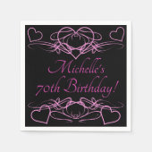 Geburtstag der Frau Serviette (Vorderseite)