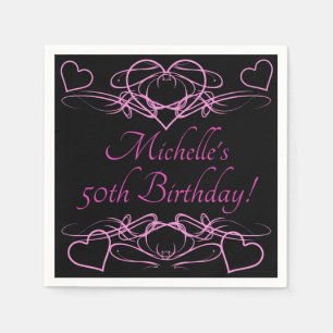 Geburtstag der Frau Serviette