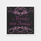 Geburtstag der Frau Serviette (Vorderseite)