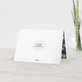 Geburtstag der Freunde White Daisy Meadow Karte (Rückseite)