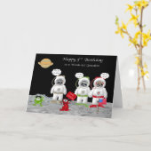 Geburtstag der Grandson Grußkarten Karte (Gelbe Blume)