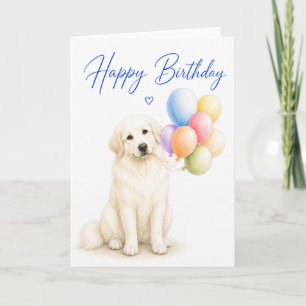 Geburtstag der Großen Pyrenäen Karte