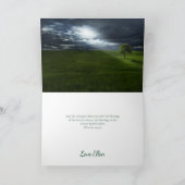 Geburtstag der inspirierenden religiösen Segnung Karte (Innenseite)