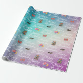 Geburtstag der Kameramänner Geschenkpapier (Ungerollt)