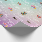 Geburtstag der Kameramänner Geschenkpapier (Ecke)