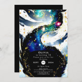 Geburtstag der Kindersoldaten Einladung (Vorne/Hinten)