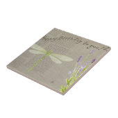 Geburtstag der Libellen Fliese (Seite)