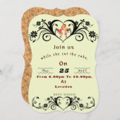 Geburtstag der Mama Einladung (Vorne/Hinten)