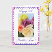 Geburtstag der Mama Karte (Gelbe Blume)