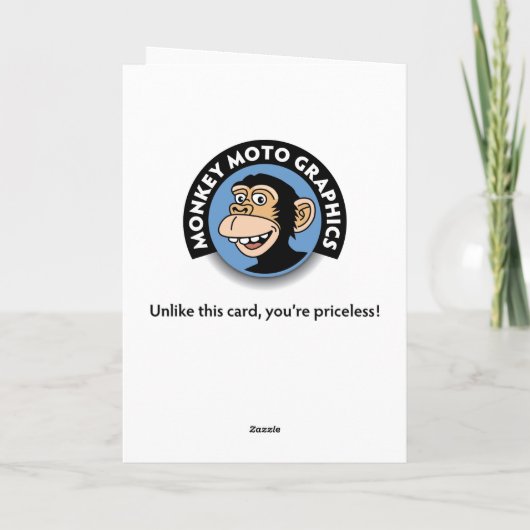 Geburtstag der Mama Karte (Rückseite)