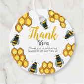 Geburtstag der niedlichen Honigbiene Geschenkanhänger (Vorderseite)