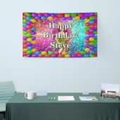 Geburtstag der Personalisierten Dragon Queen Banner (Messeveranstaltung)