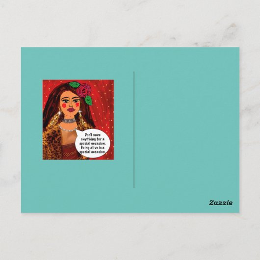 Geburtstag der Postkarte (Rückseite)