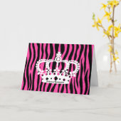 Geburtstag der Prinzessin Karte (Gelbe Blume)