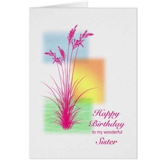 Geburtstag der Schwester, Grasszene (Vorne)