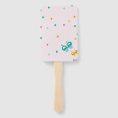 Geburtstag der Süßkeule und des Schmetterlings Fächer (Rückseite)