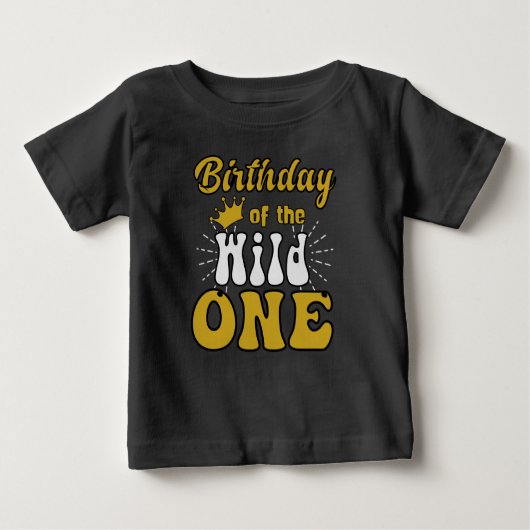 Geburtstag der Wilden Baby T-shirt (Vorderseite)