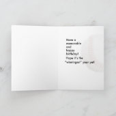 Geburtstag des Baseball-3970 Karte (Innenseite)