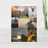 Geburtstag des benutzerdefinierten Personalisiert Karte (Vorderseite)