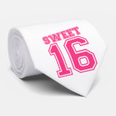 Geburtstag des Bonbon-16 Krawatte (Gerollt)