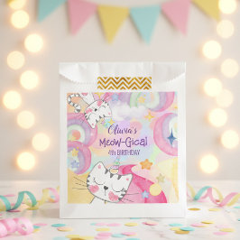 Geburtstag des Caticorn Geburtstags Gunst Tag Geschenktütchen