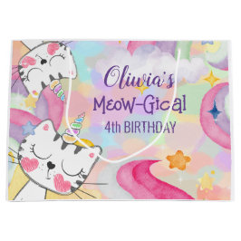 Geburtstag des Caticorn-Mais Große Geschenktüte