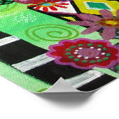 Geburtstag des Cowboys Poster (Ecke)