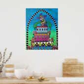 Geburtstag des Cowboys Poster (Küche)