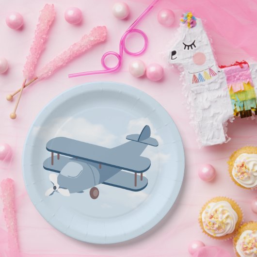 Geburtstag des Flugzeugführers Pappteller (Party)