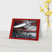 Geburtstag des Flugzeugs Karte (Gelbe Blume)