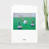 Geburtstag des Fußballs Karte (Rückseite)