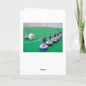 Geburtstag des Fußballs Karte (Rückseite)